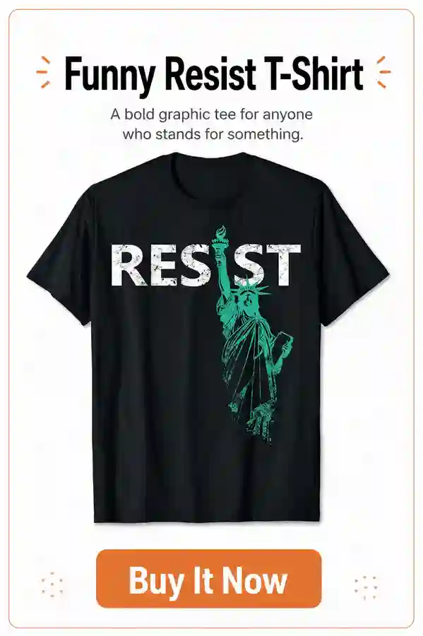 Resist Statue of Liberty T-Shirt