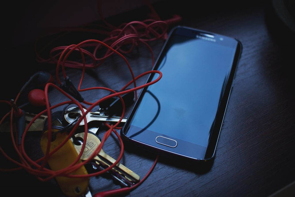 Phone, headphones and keys - freestocks.org - Free stock photo on The Smart Home Buyer